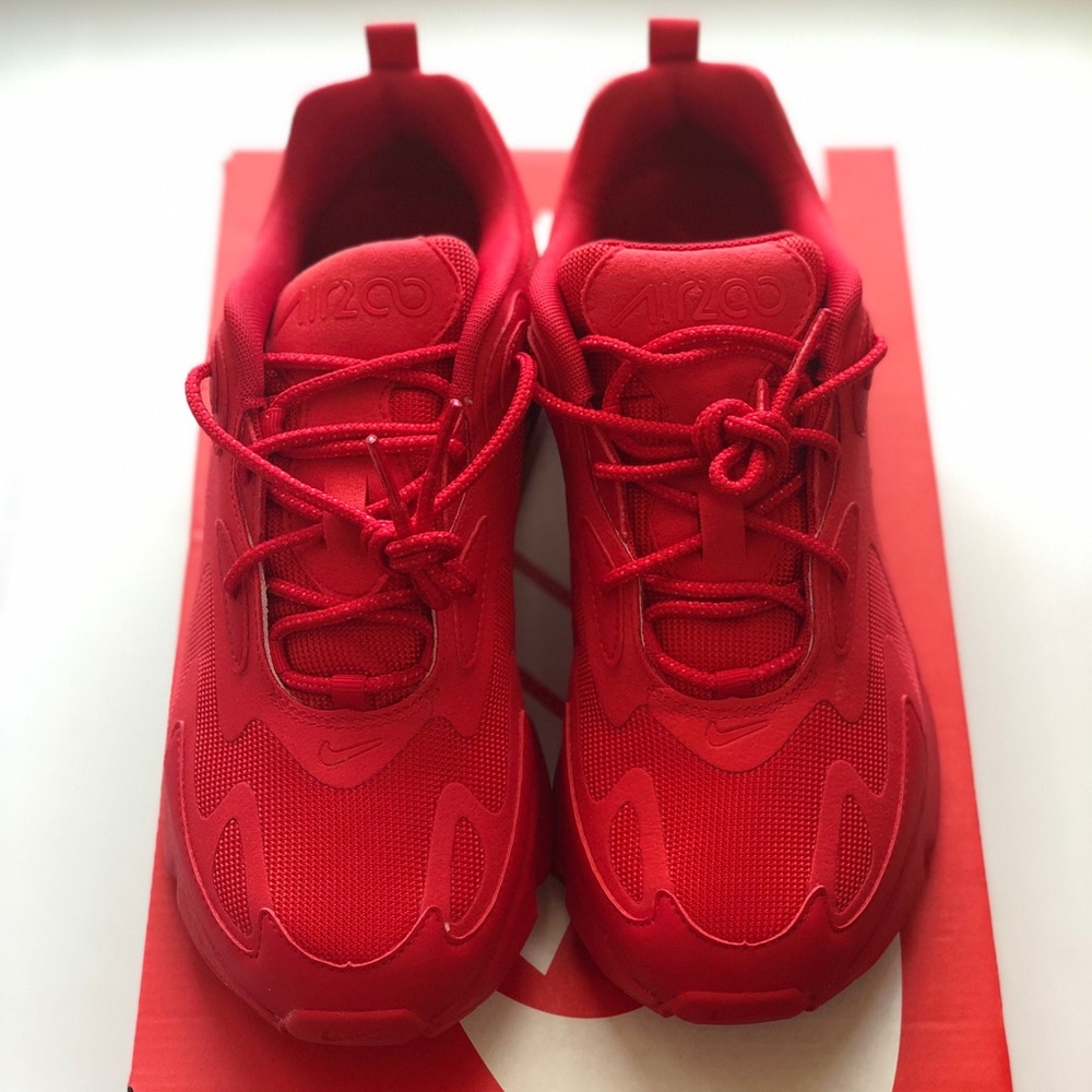 NIKE Air Max 200 Men Shoes CU4878600 Triple Red